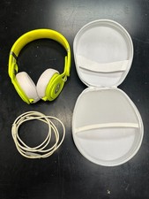 Beats Mixr On-Ear Headphones Neon Green w/Case - Used
