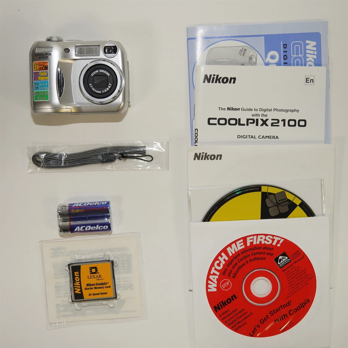 Nikon COOLPIX 2100 Digital Cameras for Sale | Shop New & Used