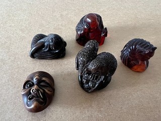 Konvolut Japanese Netsuke Japan / China Chinese Art Old Vintage All Signed