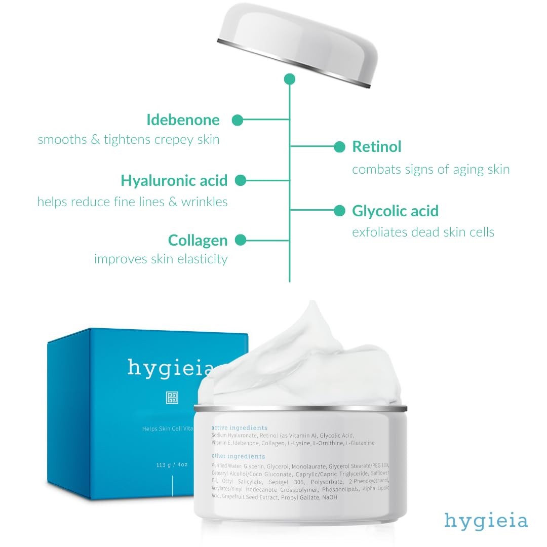 Hygieia Crepey Skin Liposomal Repair Cream – Anti-Aging