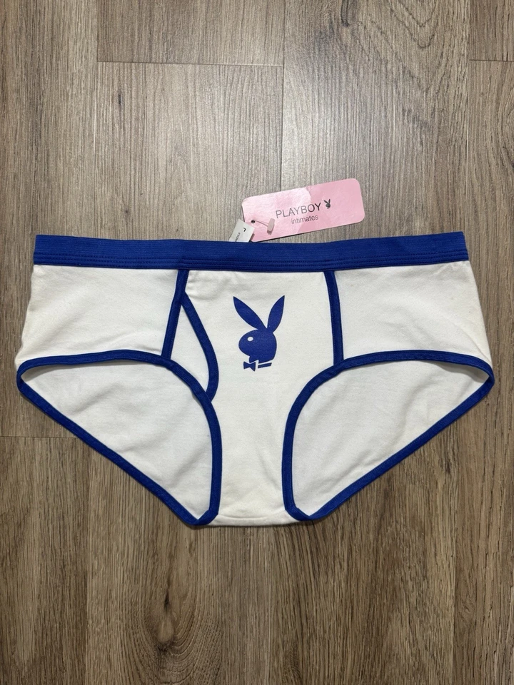 Calzoncillos Ropa Interior Y2K Vintage Playboy Propiedad de Playboy Cabeza de Conejo Talla L Foto 2 de 4