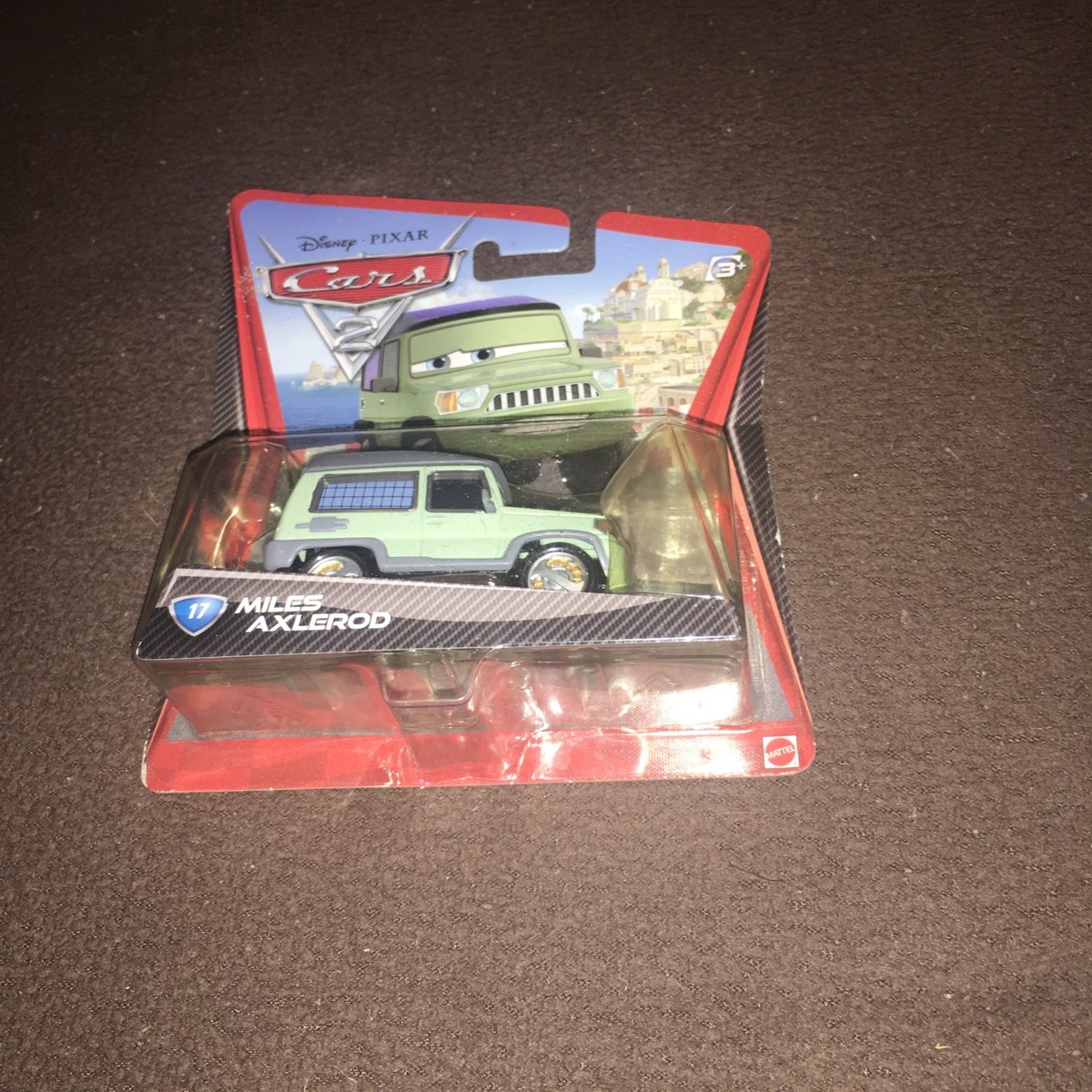 Mattel Disney Pixar Cars 2 MILES AXLEROD #17 Car 1:55 Scale | eBay