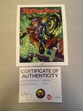Rolling Stone x Bored Ape Yacht Club Collector's Edition Art Print w/ Signed COA