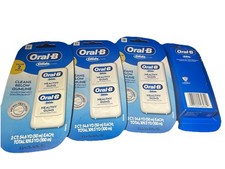 Oral-B Glide Healthy Gums Floss Unflavored 2 Pack Each Total 8