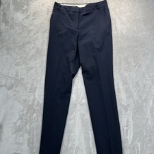 Brooks Brothers Caroline Fit Trouser Pants Straight Leg Black Size 6 Wool