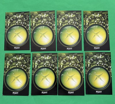 Original XBOX Game Studios Insert X08-87911 Lot Of 8