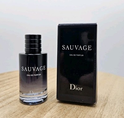 DIOR Sauvage EAU DE PARFUM EDP Splash 0.34 oz 10ml NEW BOX Travel MINI SIZE