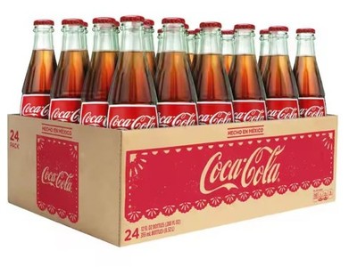 Coca-Cola Mexican Coke Classic, 12 fl oz, Glass Bottles PACK OF 24