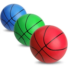 Mini Foam Basketball for Hoop, 5" Squeeze PU Balls for Over The Door Hoop, Re...