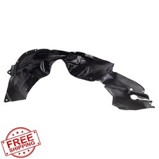 TRQ Toyota Solara 1999-2001 Front Right Inner Fender Liner Black