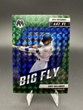 2022 Panini Mosaic Cody Bellinger Green Mosaic Prizm Big Fly #BF-8 Dodgers