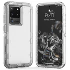 For Samsung Galaxy S20/S20+/S20 Ultra Transparent Case Heavy Duty Phone Cover