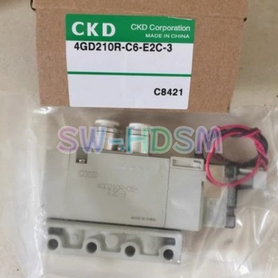 1PCS New for CKD Solenoid Valve 4GD210R-C6-E2-3 Freight Free