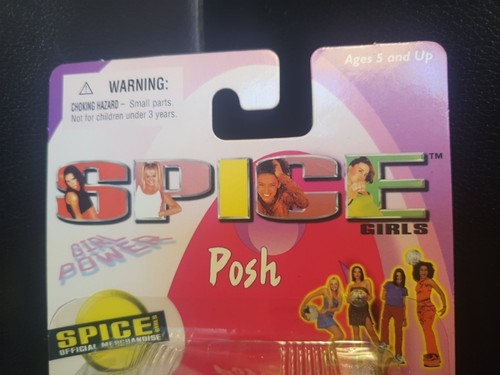 Original 1998 Spice Girls 3“ Posh Spice Figur. Neu und ungeöffnet. - Bild 4 von 11