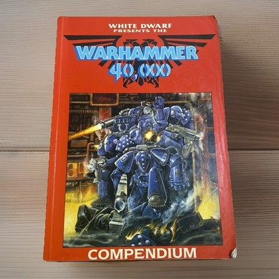 COMPENDIUM 40K BUCH | SELTEN 1989 WHITE DRARF GAMES WORKSHOP WARHAMMER 40000
