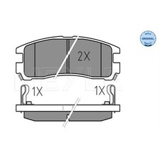 Plaquette de frein Mitsubishi 3000