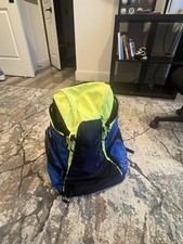 TYR Alliance 30L Blue/Green Backpack for Swimming