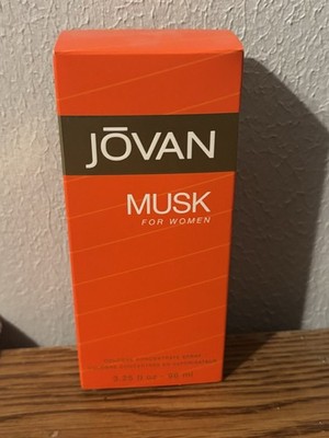 Jovan Musk For Women Cologne Spray 3.25 Fl. Oz. - New In Box