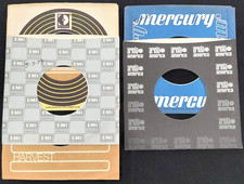 5 pcs - Various - Records Original Company 7" 45RPM Paper Sleeves - Lot - Used