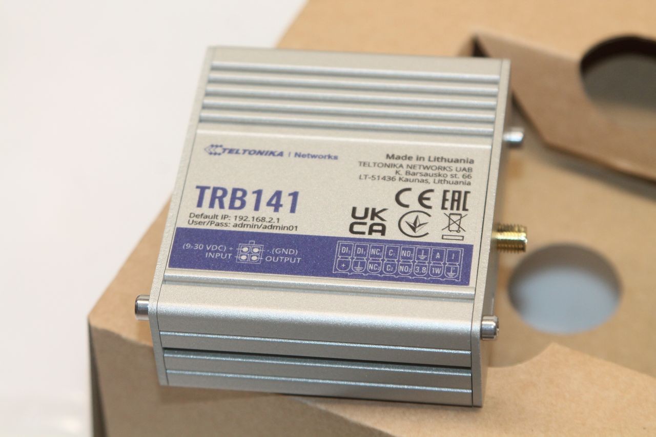 Passerelle 4G LTE TRB141 Teltonika avec entrées sorties programmables - 3