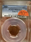 1909 Lincoln Wheat Cent 1C PCGS MS65 RD | Red | Early Key Date