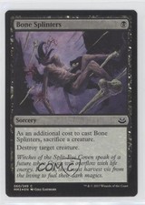Bone Splinters Foil Magic: Modern Masters 3: 2017 Edition MM3 #060