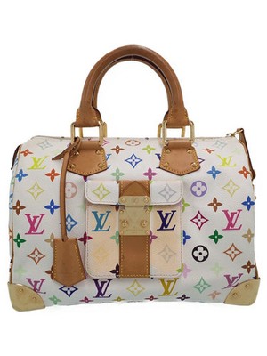 Louis Vuitton Monogram Multicolore Multicolor Speedy Boston Bag