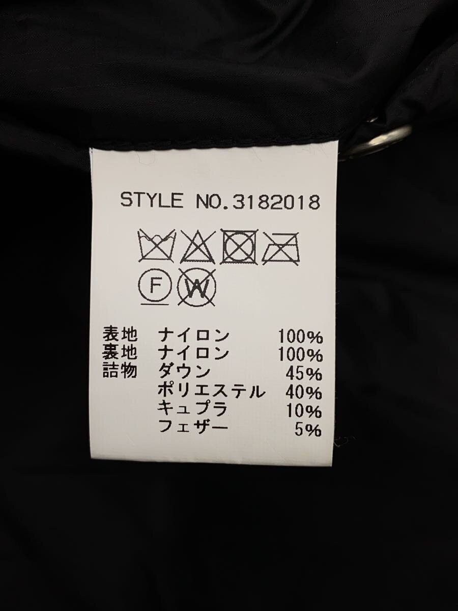 Schott Down Jacket S Nylon BLK Plain 3182018 - image 4