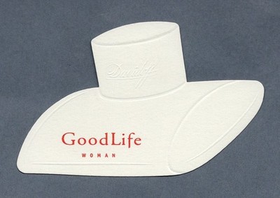 Davidoff Goodlife Woman Advertising Card - Advertising Card 