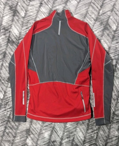 Salomon Advanced Skin Shield Jacket Mens Medium M Reflective Running Cycling - Picture 2 of 23
