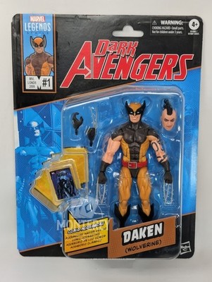 Marvel Legends Series DARK AVENGERS DAKEN WOLVERINE Hasbro Action Figure New