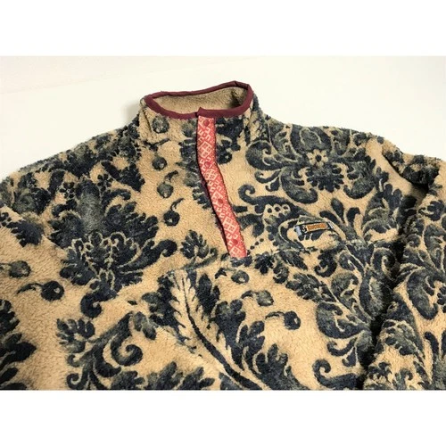 KAPITAL damask light fleece blouson beige snap t pullover 4 image 3