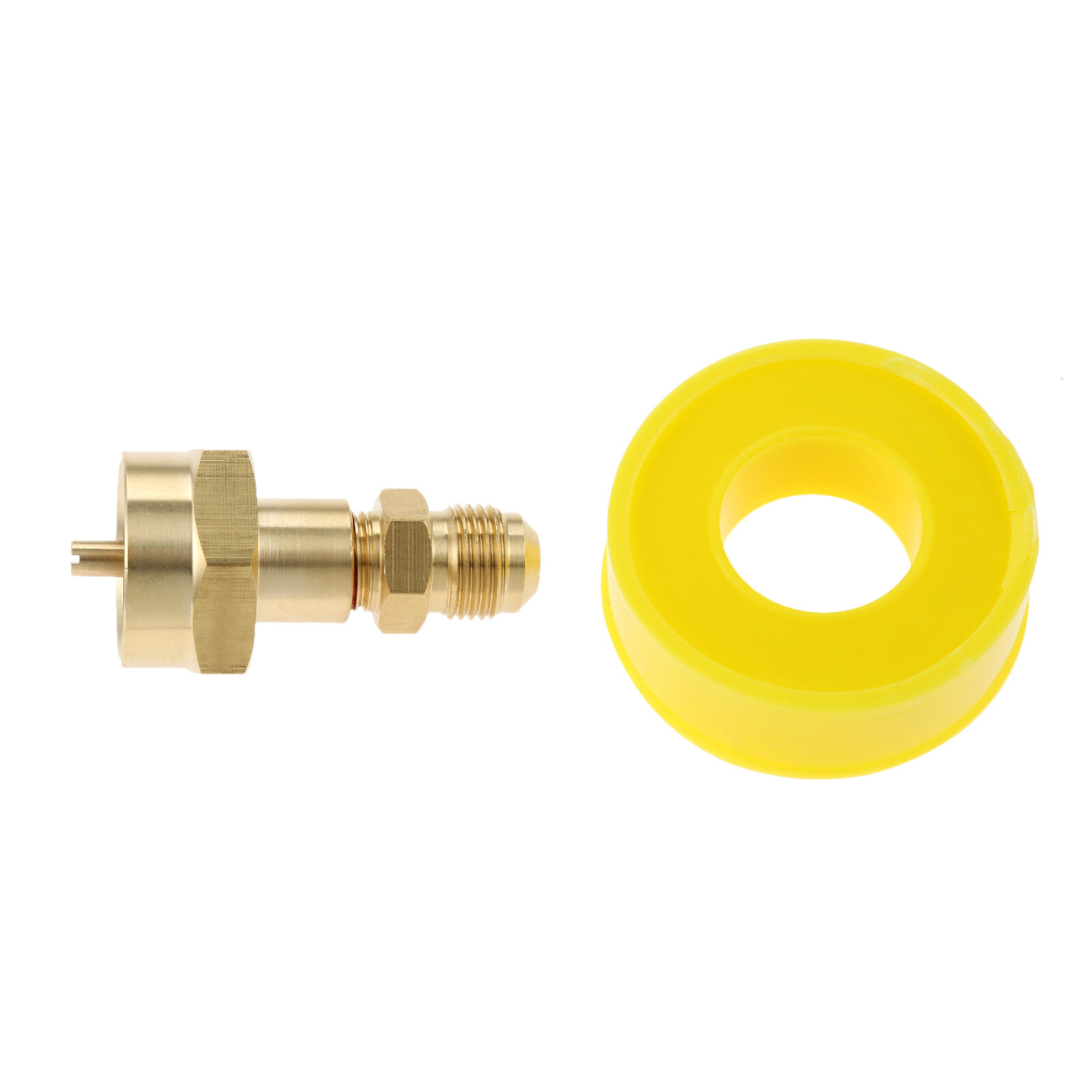 Brass Adapter with 3/8" Male Flare Thread Hook Up High Pressure Extension Hose