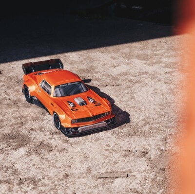 Arrma ARA7617V2T2 FELONY 6S BLX Street Bash 1/7 All-Road Muscle Car RTR: Orange