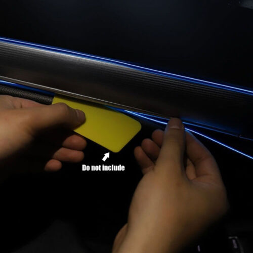 Car Interior Light Atmosphere Ambient Light Tube LED Strip Flexible Neon Lamp - Picture 4 of 18