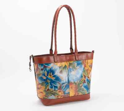 Patricia Nash Convertible Leather Mallory Tote - Choose Color - GORGEOUS!! NWT