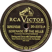 SAMMY KAYE Serenade of the Bells (Original 1947 U.S. 10inch)