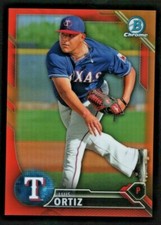 Luis Ortiz 2016 Bowman Chrome Orange Prospect Refractor # BCP247 17/25