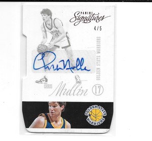 chris mullin autograph