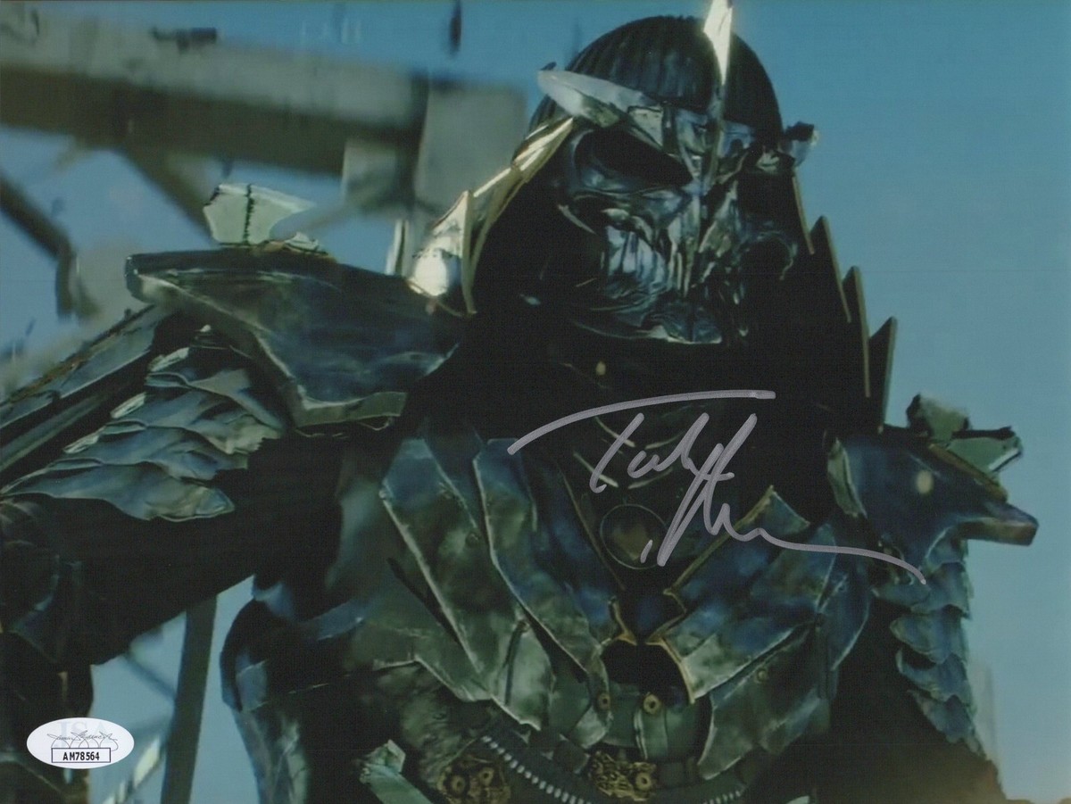TOHORU MASAMUNE Signed TMNT 8x10 Photo SHREDDER Authentic