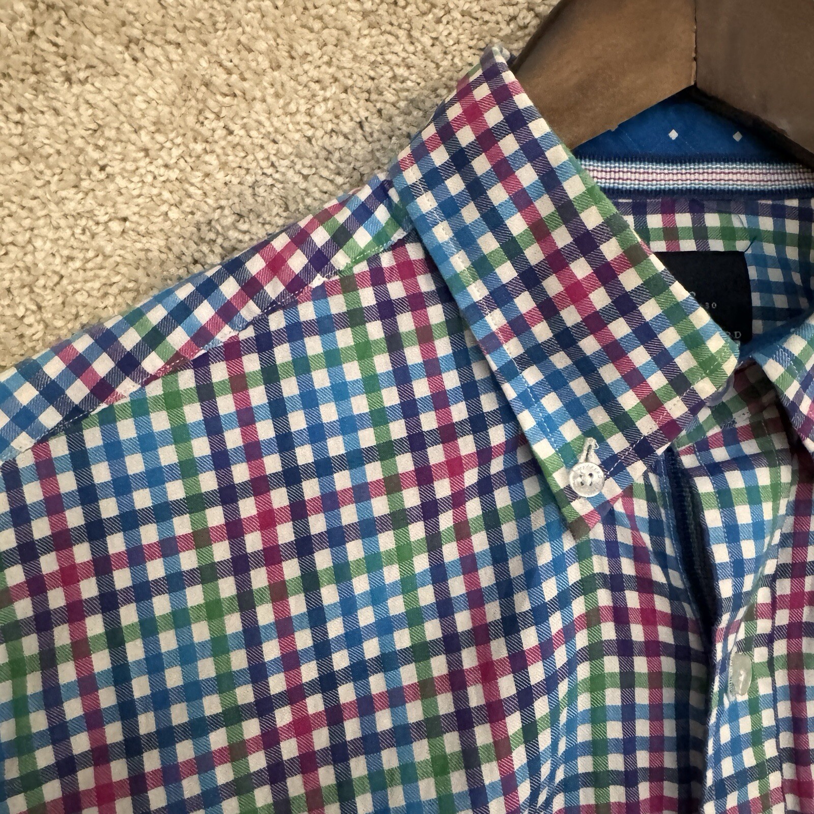 Tailorbyrd Long Sleeve Button Down Collared Shirt… - image 3