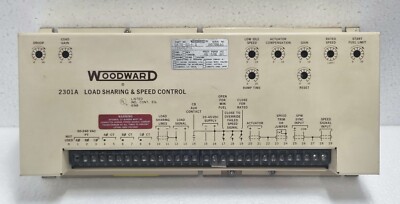 Woodward 2301A Ladung Gemeinsame Nutzung & Drehzahlregeler 8272-614 B 186467-1