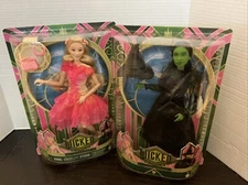 COLLECTIBLE Mattel Wicked Movie Glinda Elephaba Fashion Doll Set - URL MISPRINT