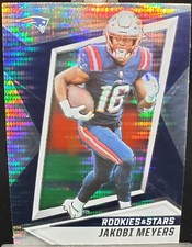 2021 Panini Rookies & Stars Jakobi Meyers Pulsar Prizm Box Set Patriots B020