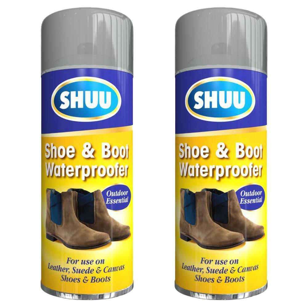 2X Waterproof Shoe & Boot Spray Leather Suede Canvas Shoe Protection 300ml 5055319576857 eBay