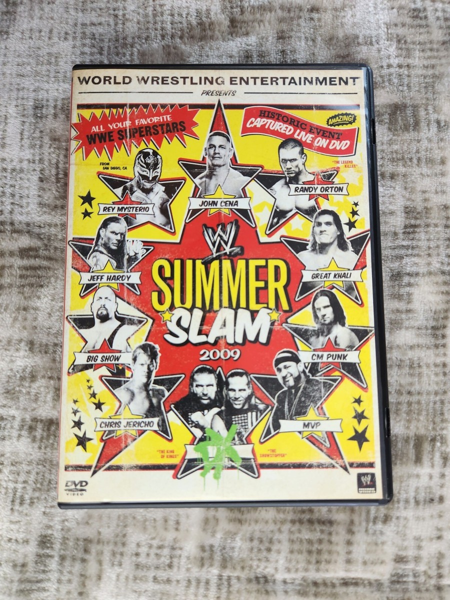 WWE Summer Slam 2009 DVD WWF Wrestling 741952930037| eBay