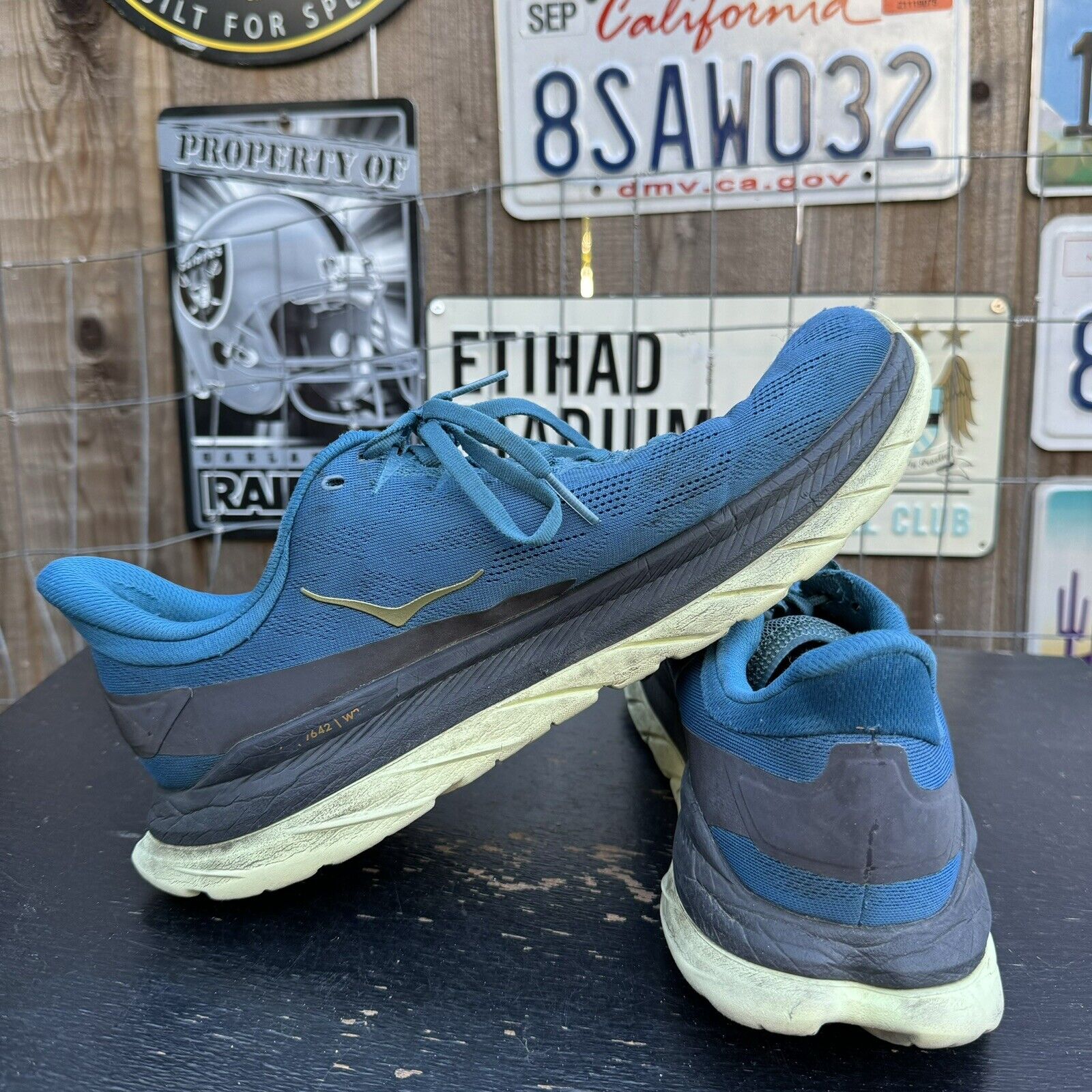 Hoka One One Mach 4 Running Shoes Men’s 11D  Blue… - image 3