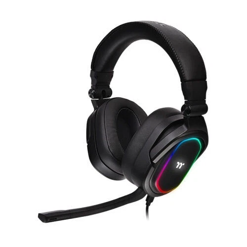 Thermaltake Argent H5 RGB 7.1 Surround Headphone Mic , GHT-THF-DIECBK-31 - Image 3 of 4