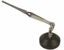 Third Hand with 6-1/2" Blunt-Tipped Tweezers Jewelry Making Soldering Helper