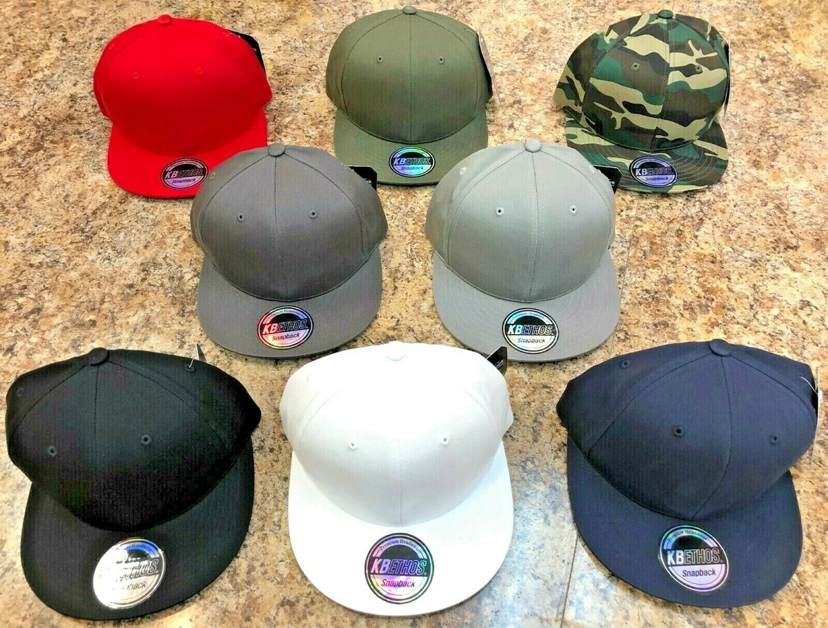 Flat bill hats outlet ebay